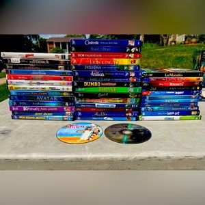 40 Disney DVD/Blu-Ray Lot